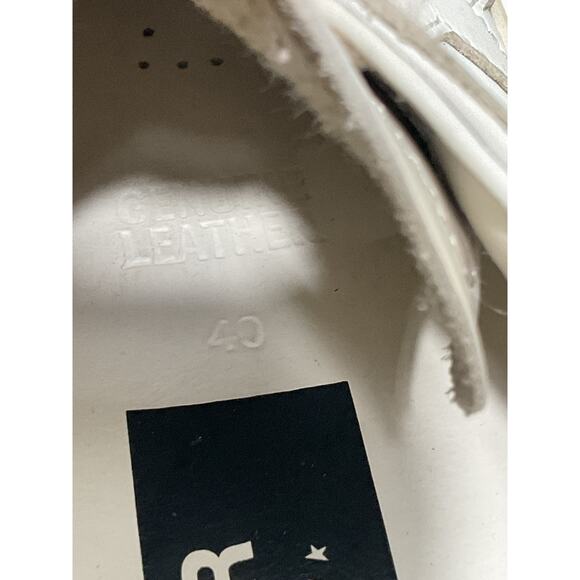 Golden Goose 'Hi Star' White Leather Sneaker Size 10 - Picture 6 of 6